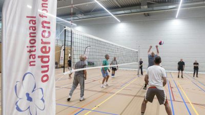Start OldStars Volleyball bij Volleybalverenigingen Voleem en The Smashers groot succes!