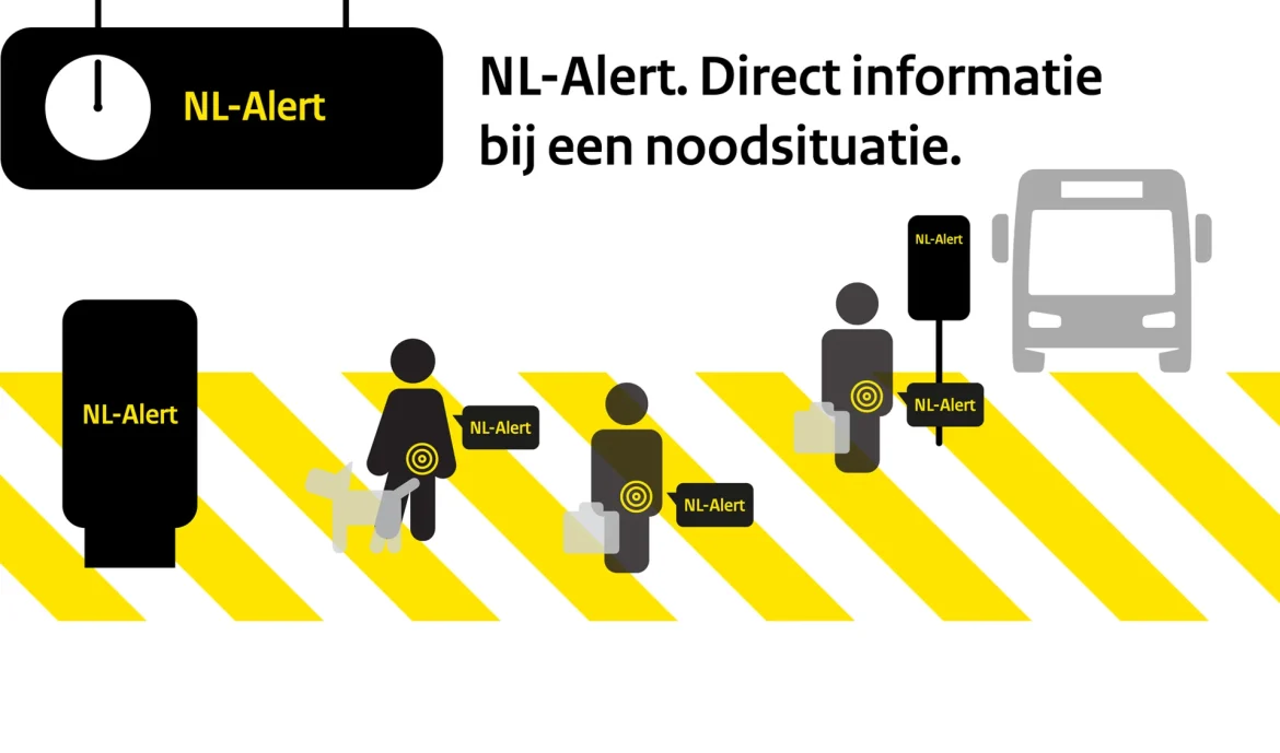 NL-Alert testbericht vanwege Pinksteren weekje later