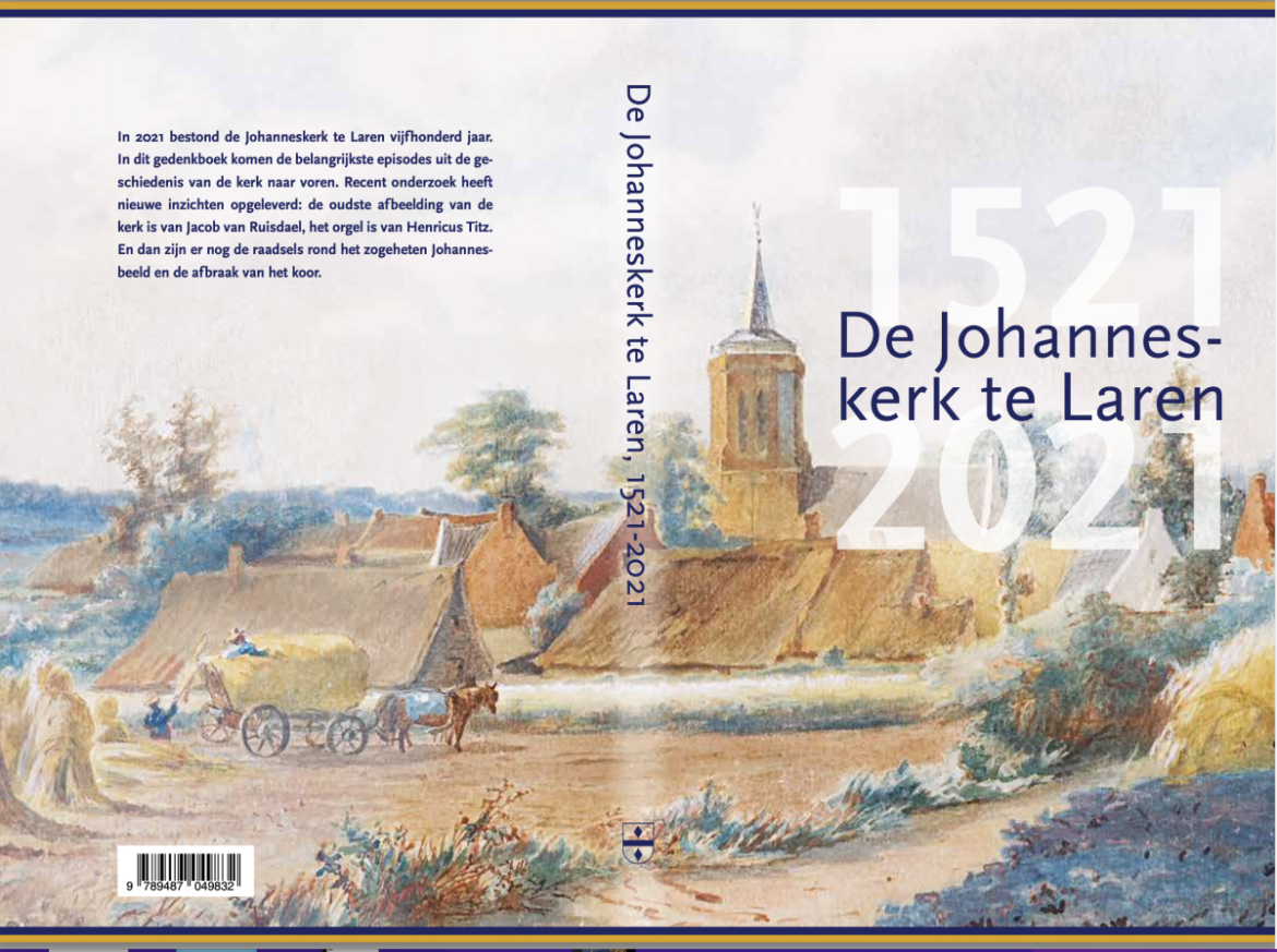 Nieuw jubileumboek over 500-jarige Johanneskerk verschijnt op Open Monumentendag 10 september