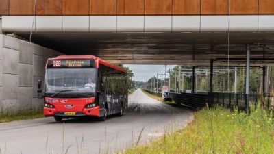 Opening HOV-busbaan in Hilversum zaterdag 10 december