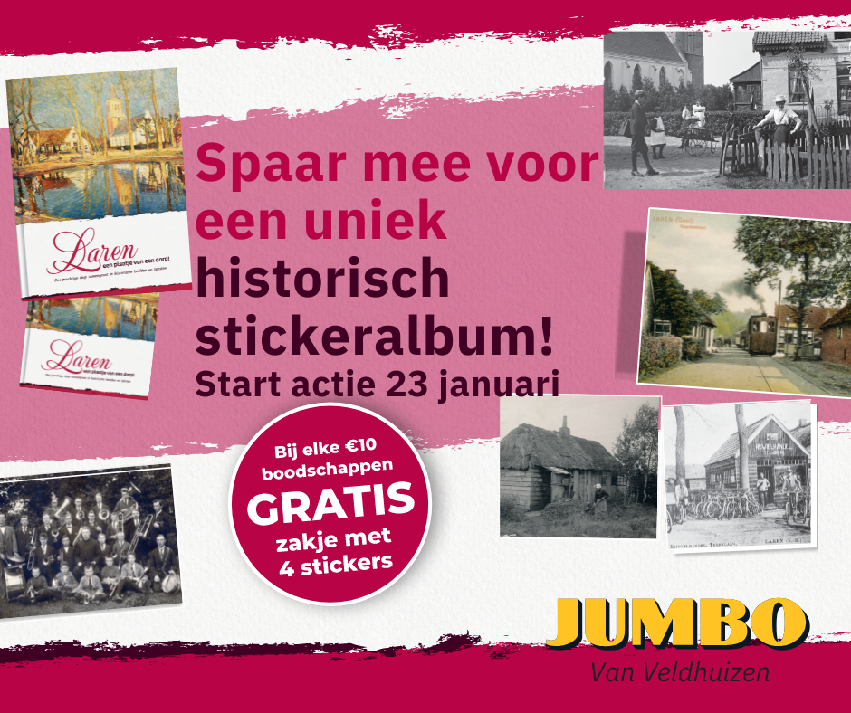 Jumbo start actie Historisch Album van Laren