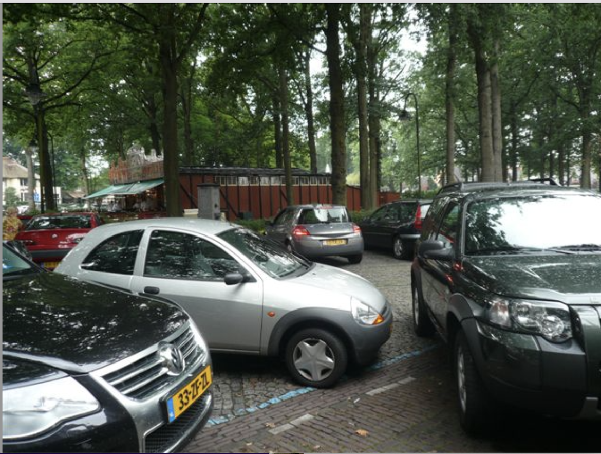 ‘Creatief parkeren’ door Wim Jordaan