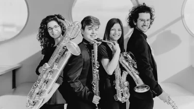 Anna Stibbe-serie in Rosa Spier Huis: Maat Saxophone Quartet