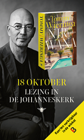 Lezing Tommy Wieringa in Johanneskerk over zijn nieuwe roman Nirwana