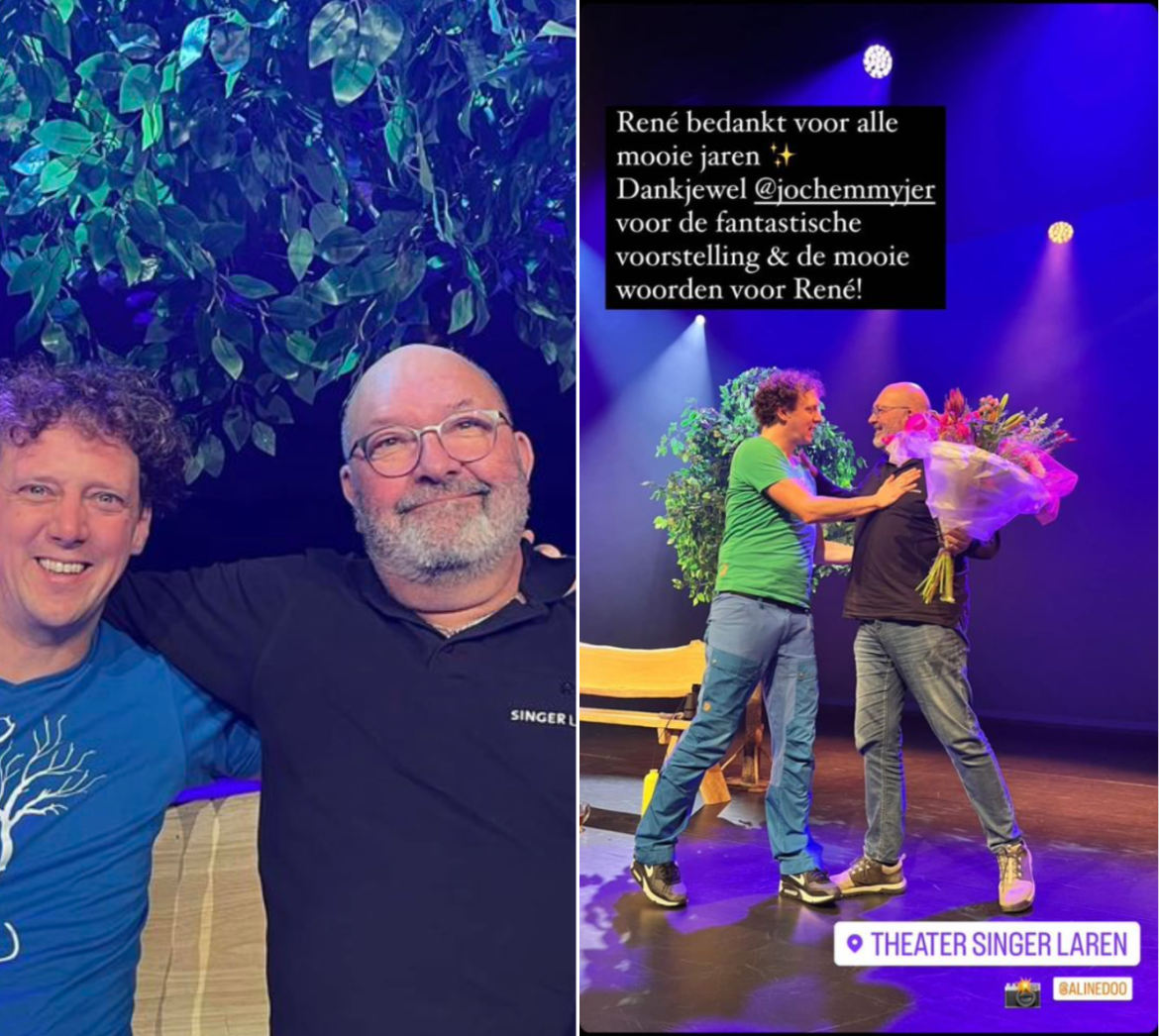 ‘Mijn laatste show’…