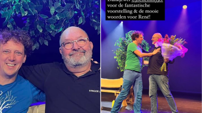 ‘Mijn laatste show’…