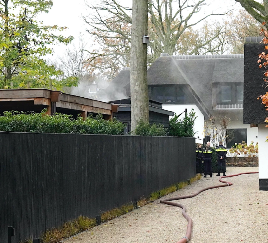 Brand in sauna Noolseweg