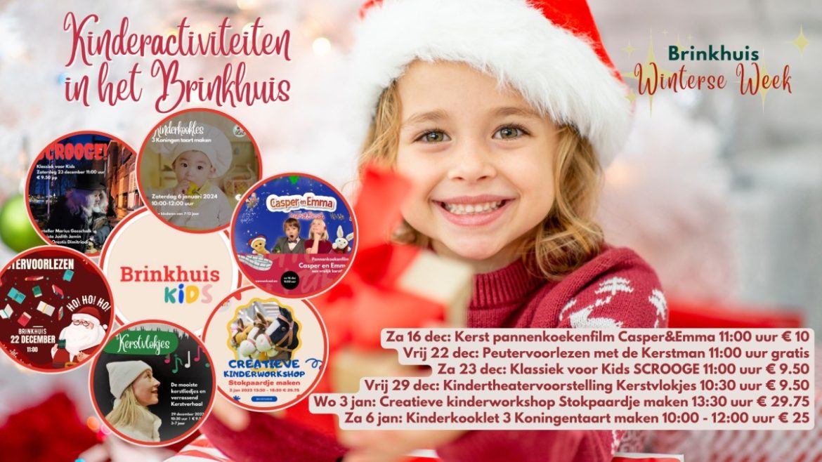 Superleuke kinderactiviteiten in het Brinkhuis