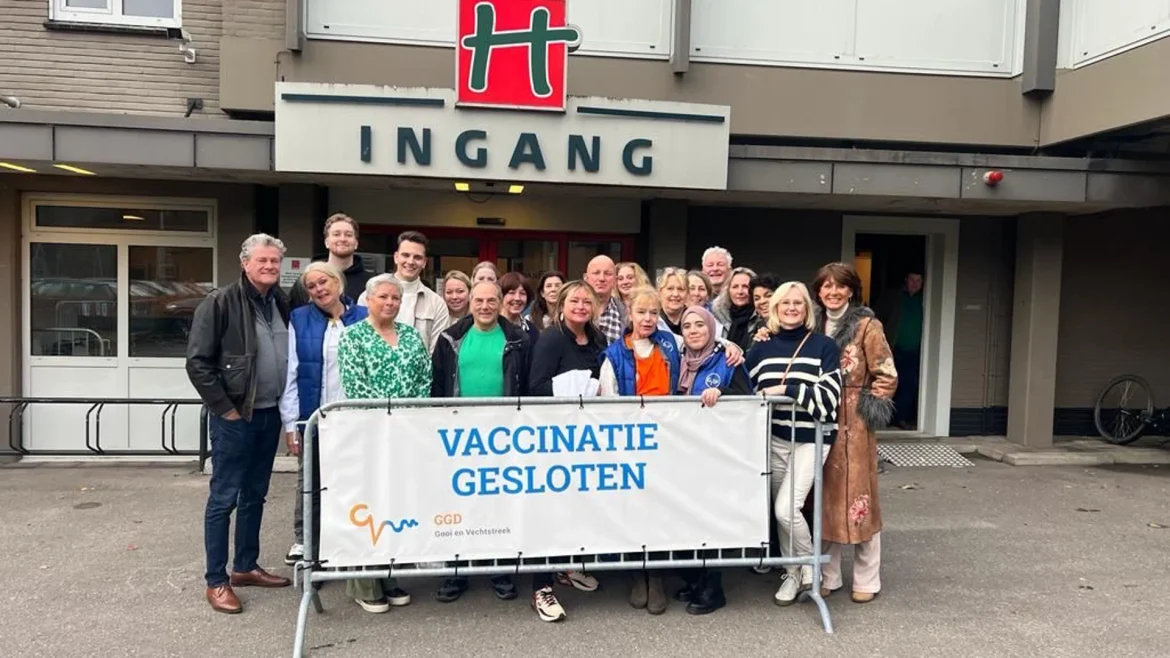 Laatste coronaprik van het jaar gezet; Gooise vaccinatielocatie dicht