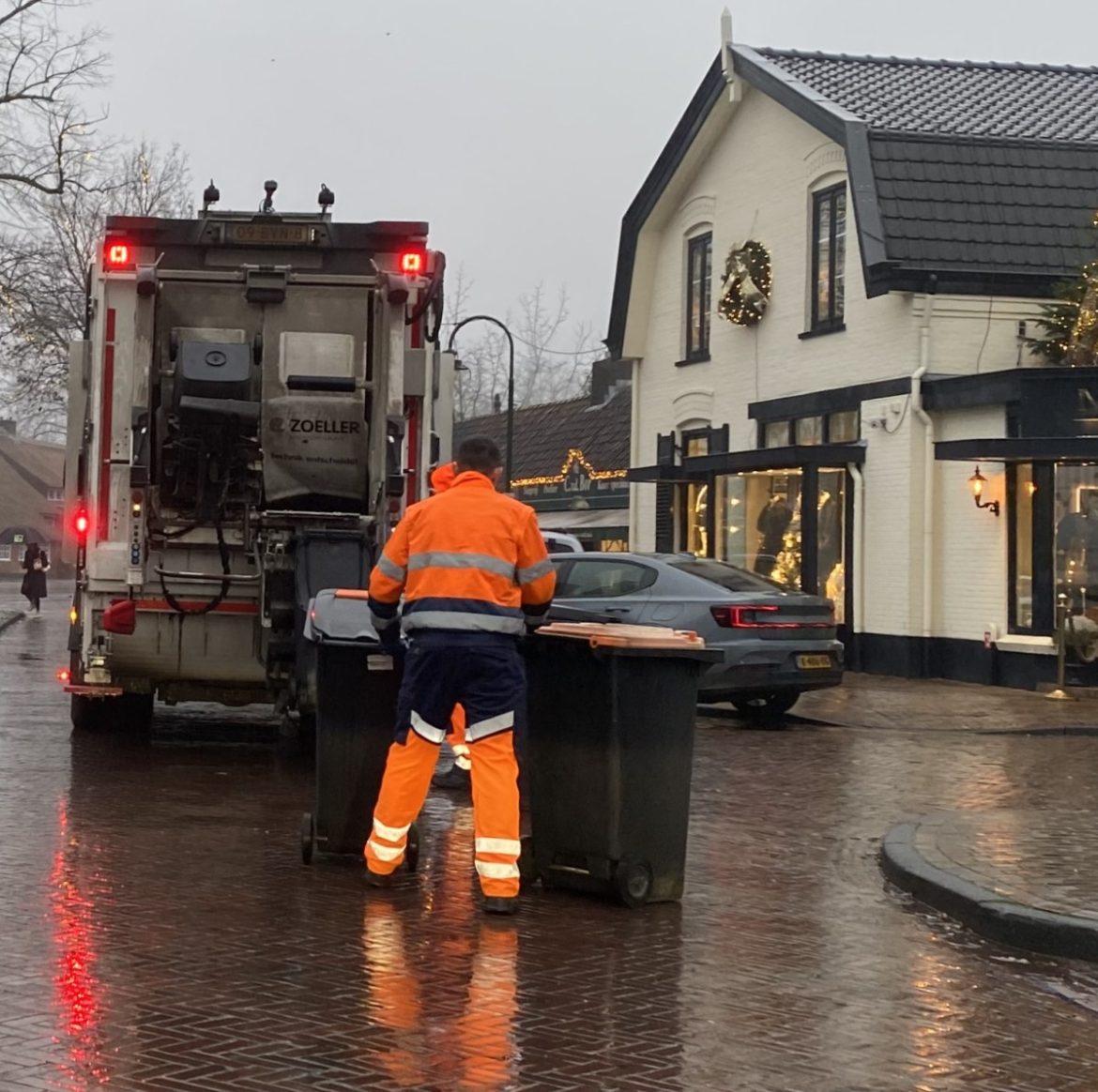 Afval ophalen tijdens de feestdagen