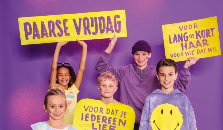 Vrijdag 8 december: Paarse Vrijdag!