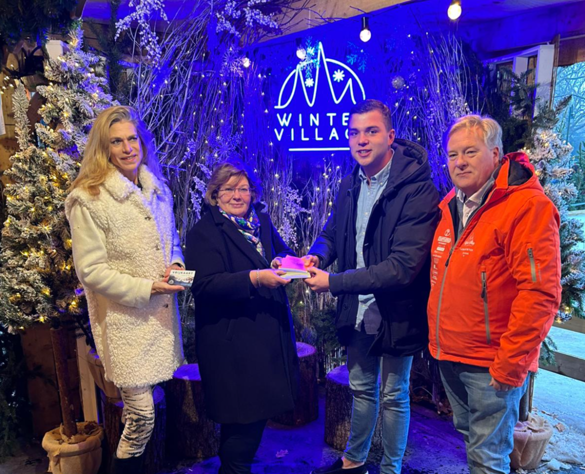 Weer 75 x gratis kaarten voor Wintervillage + gratis poffertjes voor kinderen van de Voedselbank!