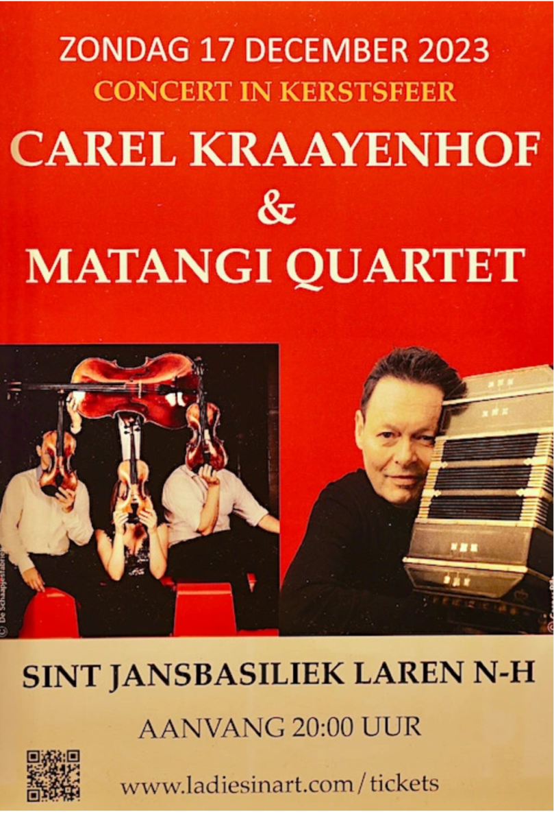 Carel Kraayenhof & Matangi Quartet in Basiliek