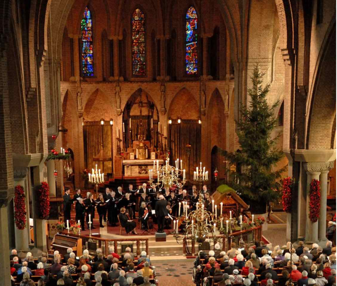 Kerstconcert Sint Jansschola in Sint Jansbasiliek.2e Kerstdag 14.00 uur