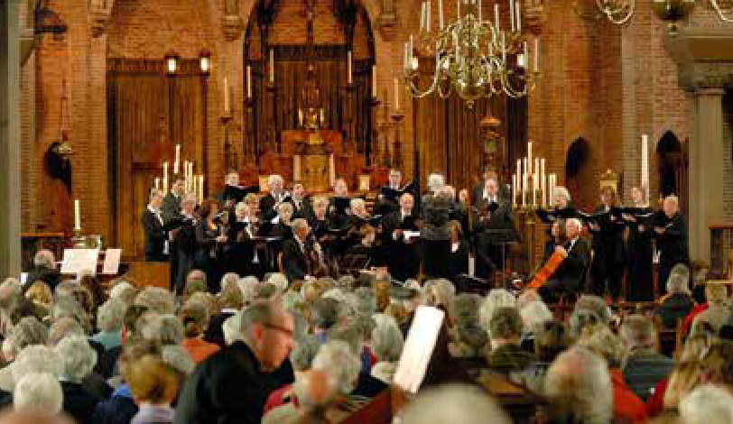 Voor ieder wat wils tijdens Kerstconcert Sint Jans Schola in basiliek Laren