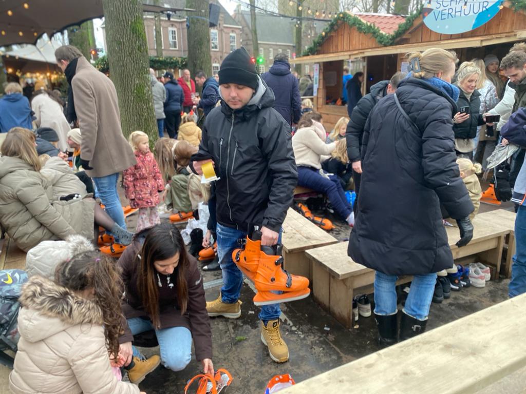 Lekker druk bij Wintervillage…