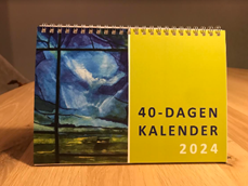 De nieuwe 40-dagen kalender is er…