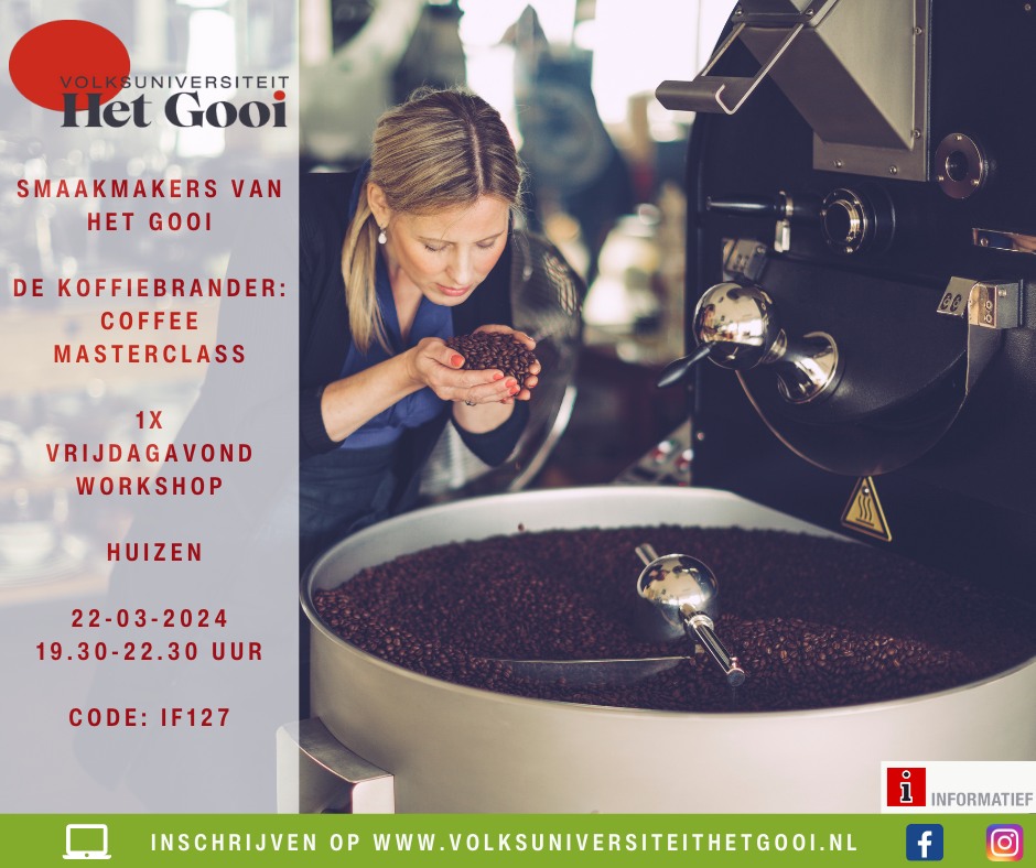 ‘De koffiebrander, Coffee Masterclass