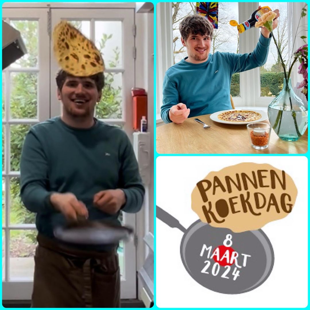 8 maart: Nationale pannenkoeken dag bij Papageno