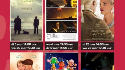 Films in het Brinkhuis (voor maar € 5) in Maart!