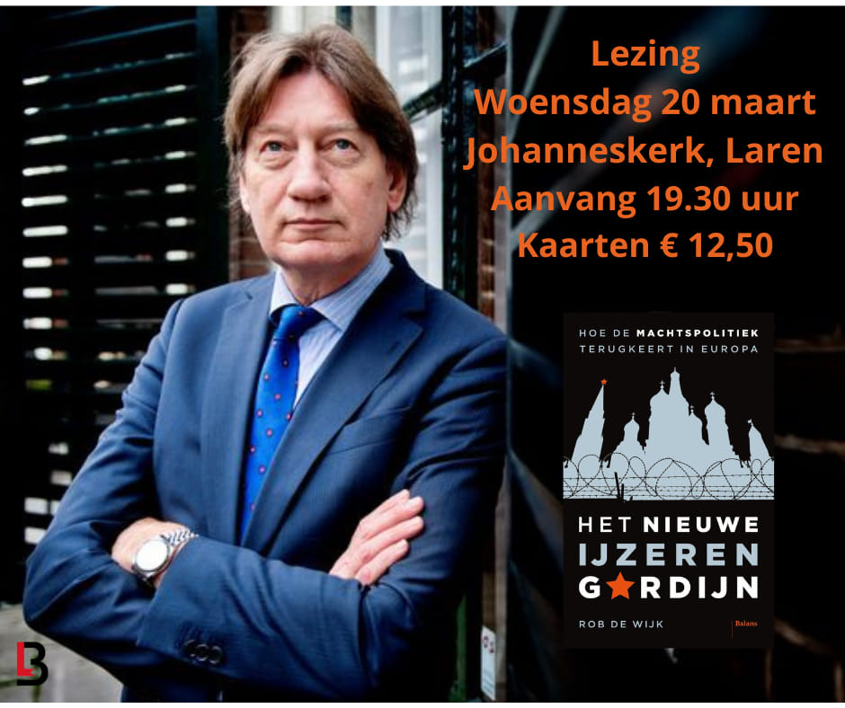 Lezing Rob van Wijk in Larense Boekhandel