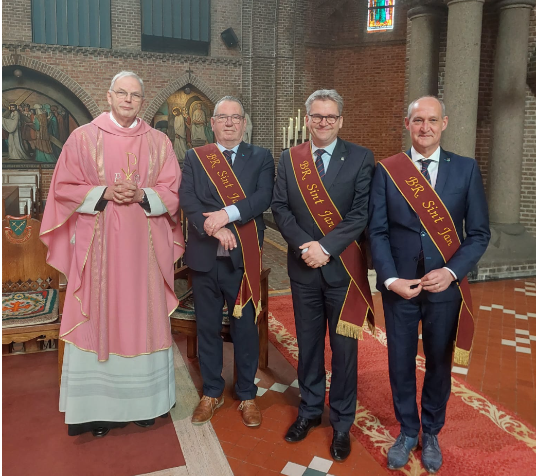 Inauguratie 2 broedermeesters van Sint Jan…