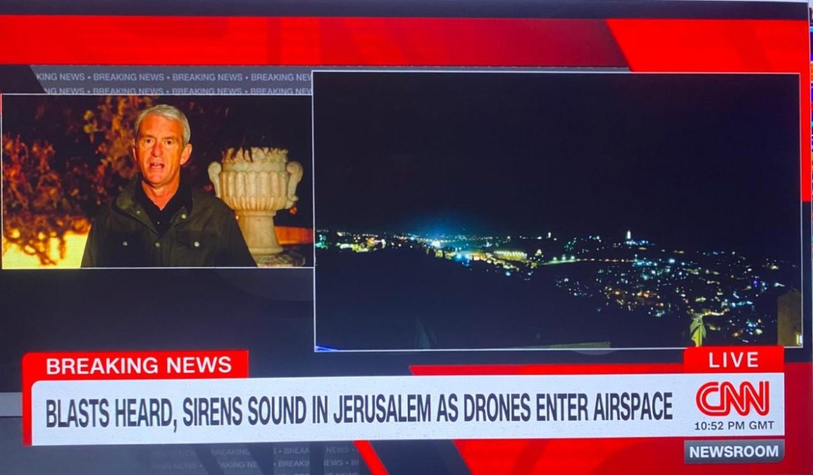 Raketten en drones onderweg naar Israël