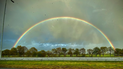 De perfecte regenboog…