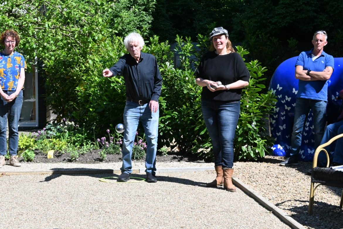 Opening Jeu de Boules baan in Kloostertuin Brinkhuis