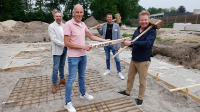 De bouw van nieuwbouwproject De Biezemtuin in Laren is officieel gestart!