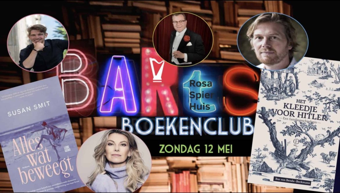 Barts Boeken Club vanmiddag in Rosa Spier Huis