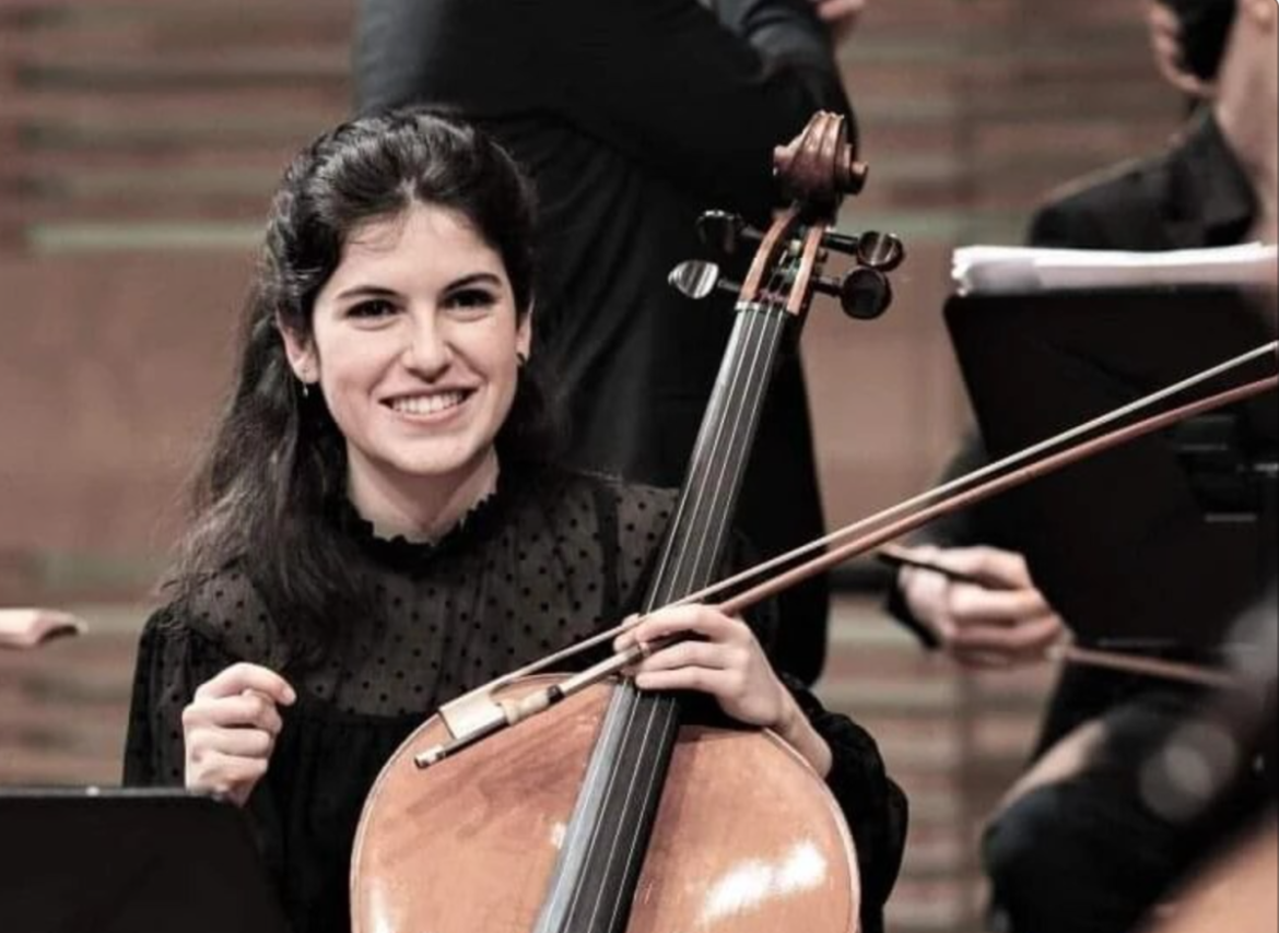 Diana Sanz, cello in Papageno zondagochtend koffieconcert