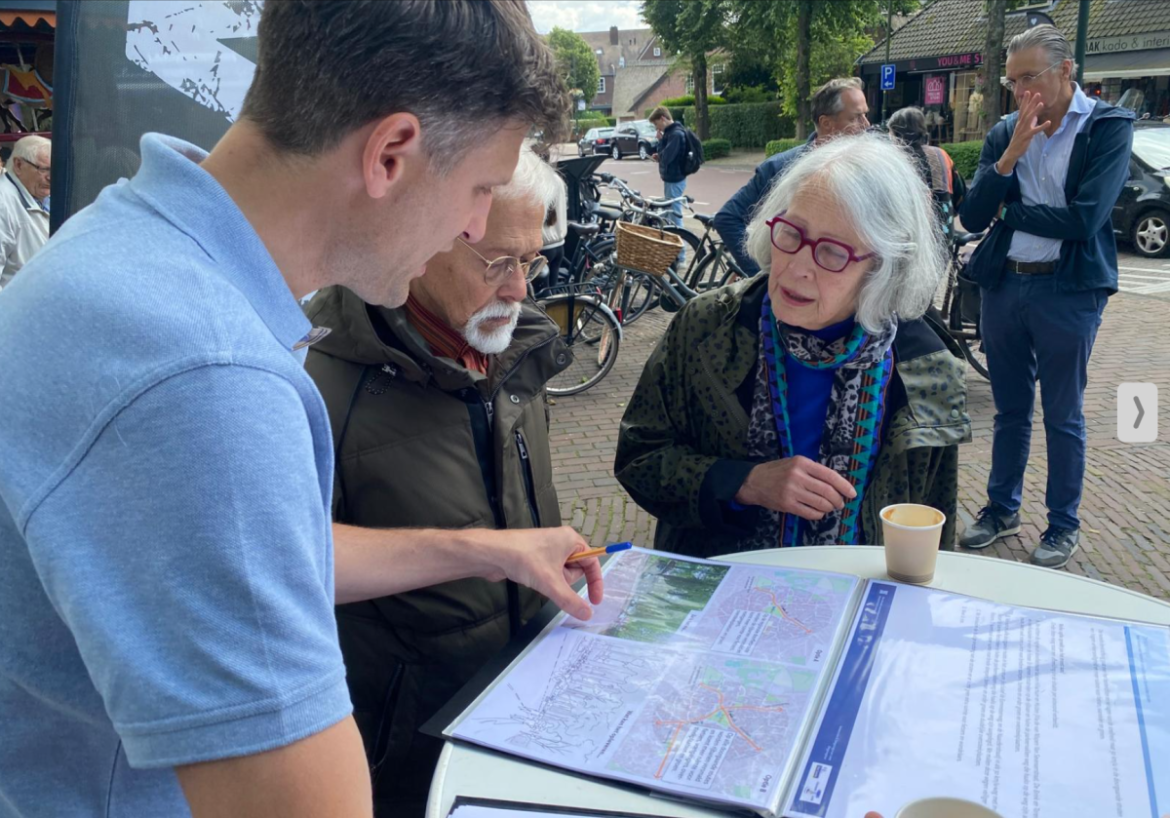 Volop discussie op de markt over een mogelijk nieuw verkeersplan