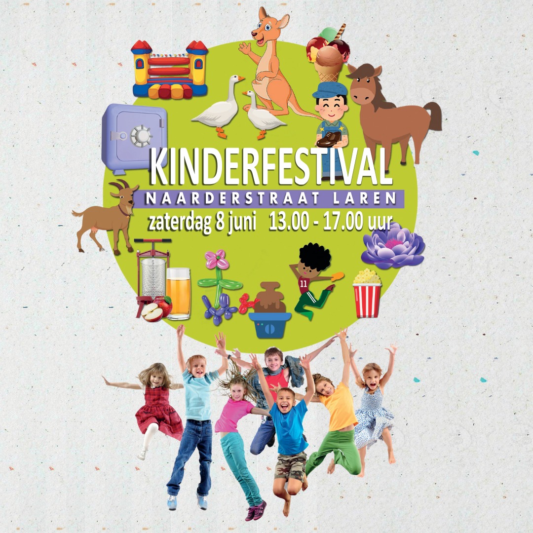 Kinderfestival op Naarderstraat