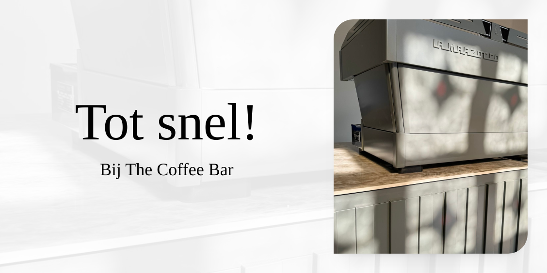 The Coffee Bar Laren op Naarderstraat gaat open op 3 juli…