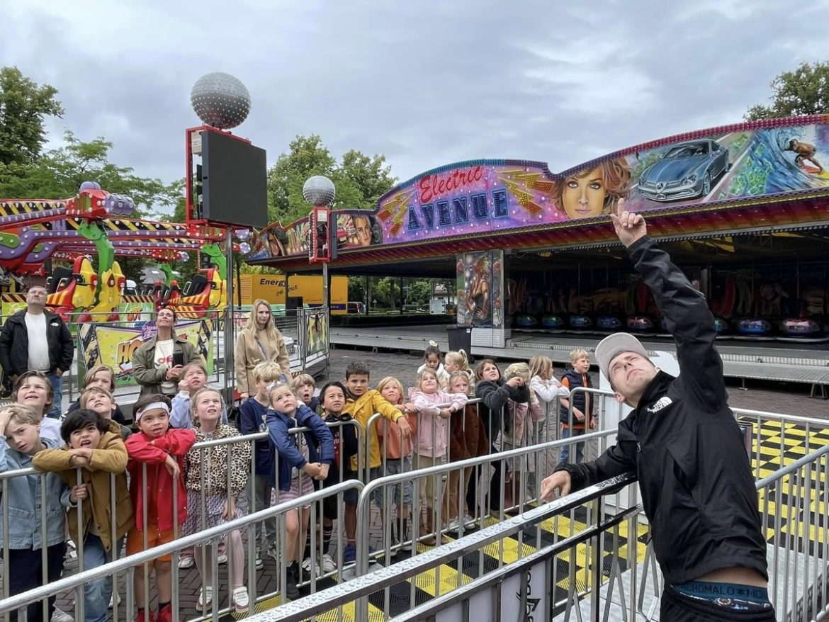 Kermis-les voor leerlingen Montessorischool