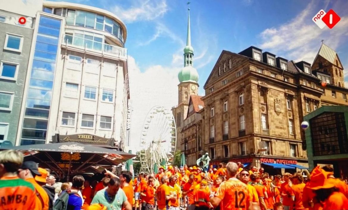 Dortmund kleurt helemaal Oranje!