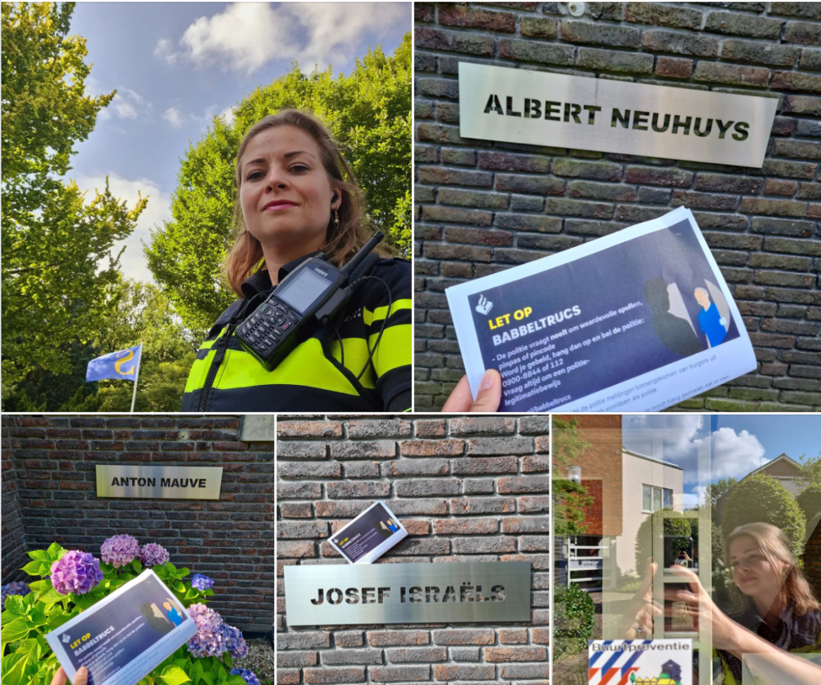 NEP agenten in Laren