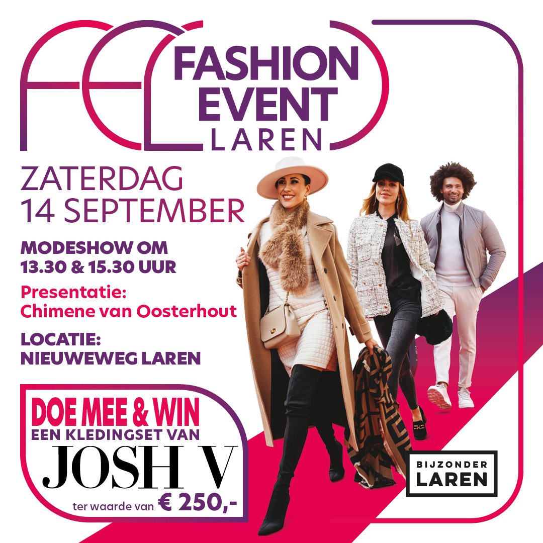 Fashion event zaterdag 14 september