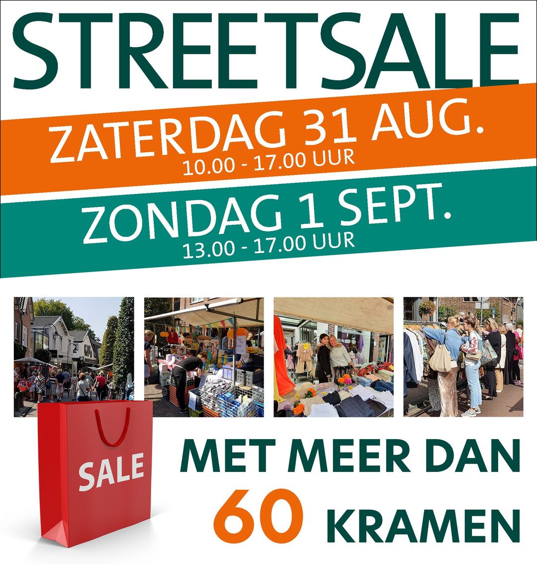 Zet streetsale in je agenda…