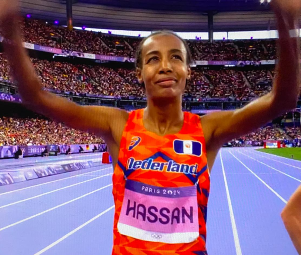 Sifan Hassan zilver op 5000 meter