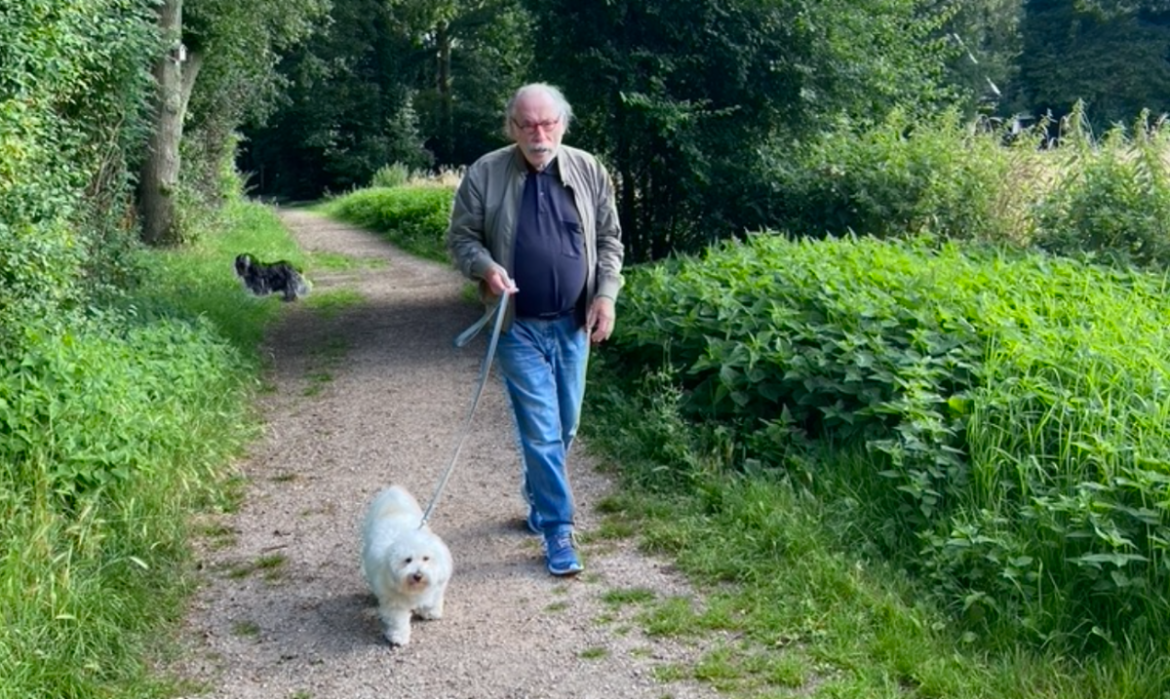 10.000 stappen tijdens vitaliteitsweek met  dorpsverteller Leo Janssen