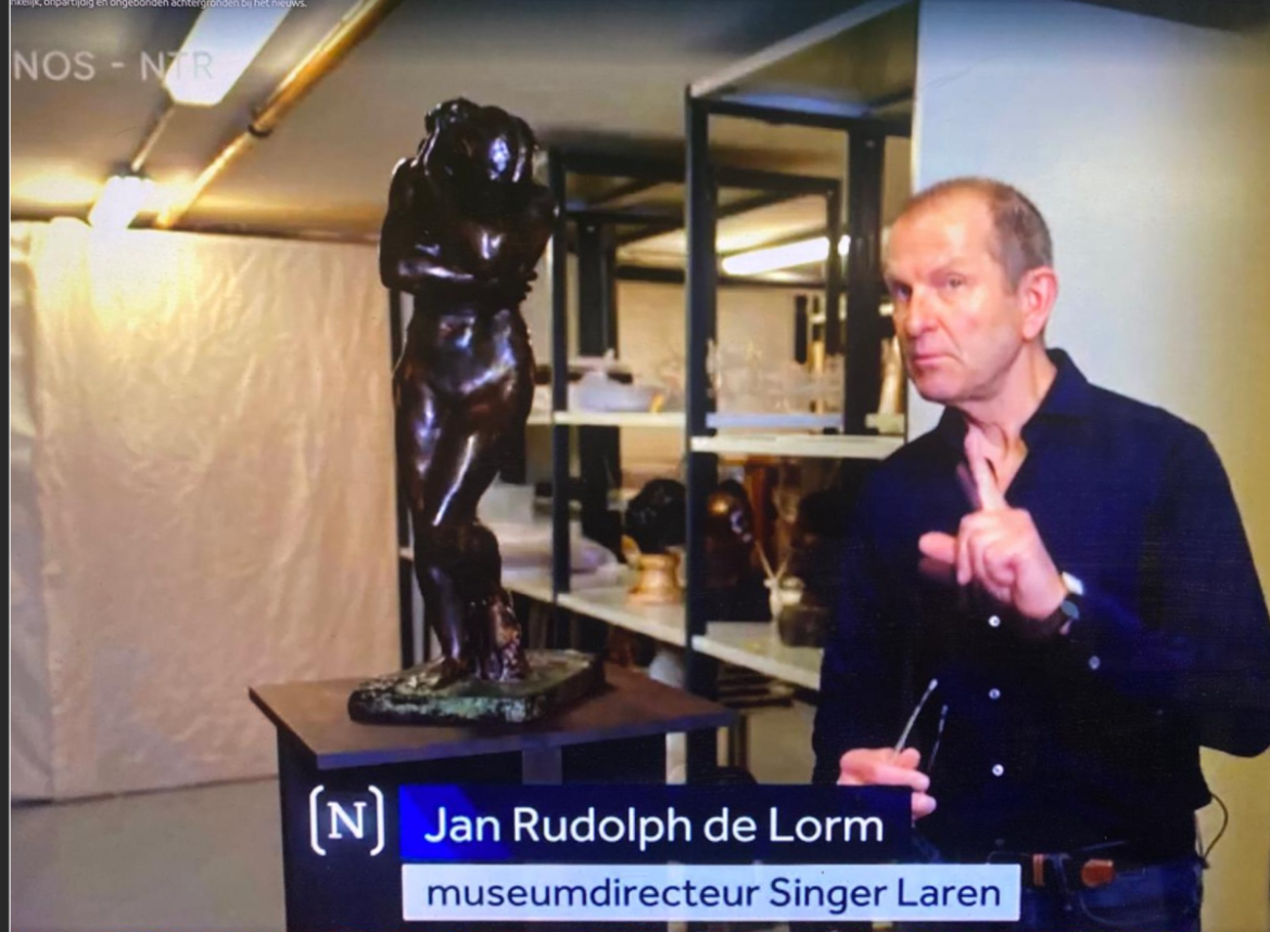 (video) Het onvoltooide kunstwerk ‘Eva’ van August Rodin in Singer Laren