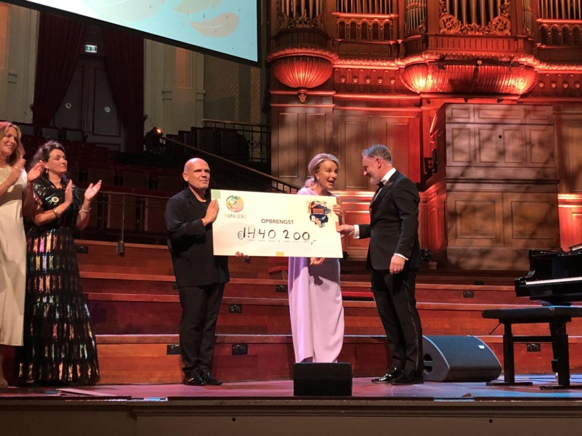 1.4 miljoen euro opgehaald tijdens Papageno-Gala in Concertgebouw