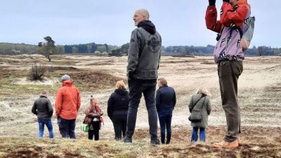 Vandaag wandeling Laarder Wasmeer …..