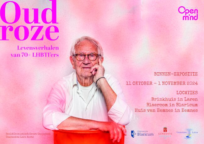 Oudroze Tentoonstelling tijdens Pride Month!