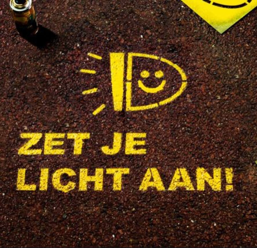 Zet je licht aan!