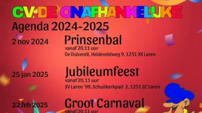 Carnavalsseizoen staat op punt van uitbarsten!