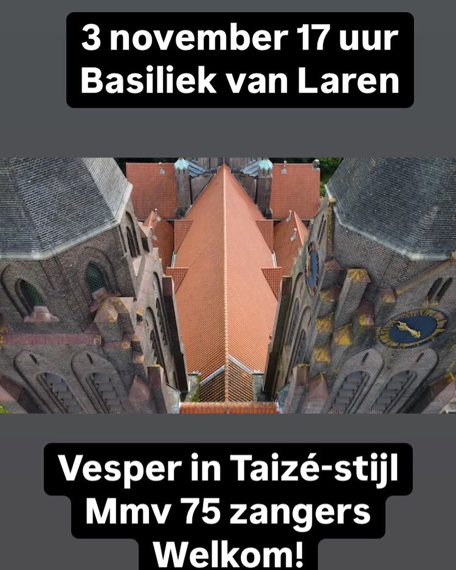 Komende zondag sfeervolle Taizé-viering in St.Jansbasiliek