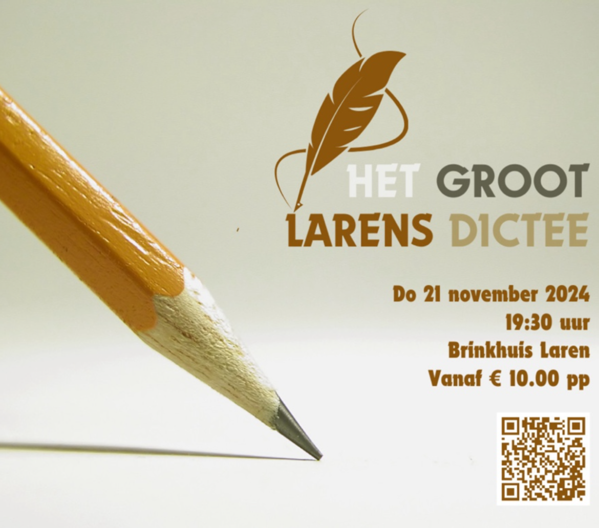 Het Groot Larens Dictee…de pastoor en twee dominees doen mee!